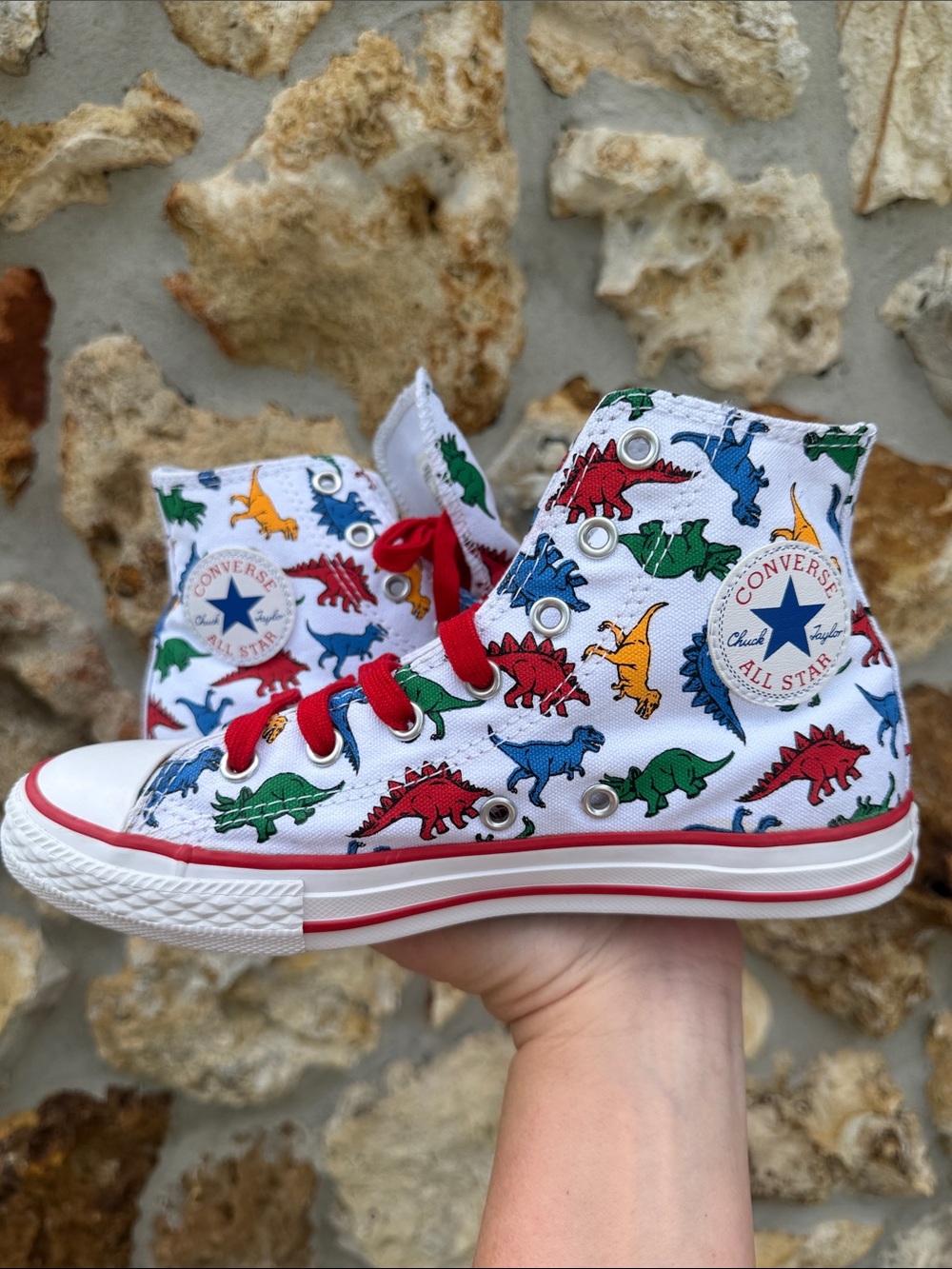 Converse dinoverse high tops kids 3 unisex